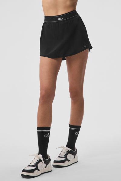 Match Point Tennis Skirt - Black Female Product Image