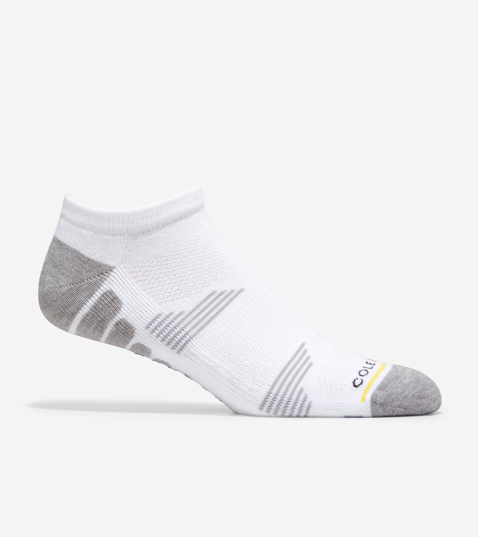 Cole Haan Mens Zergrand Performance No-show Socks - White Size OSFA Product Image