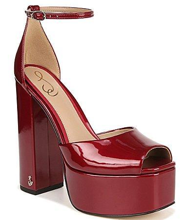 Sam Edelman Kori Ankle Strap Peep Toe Platform Sandal Product Image