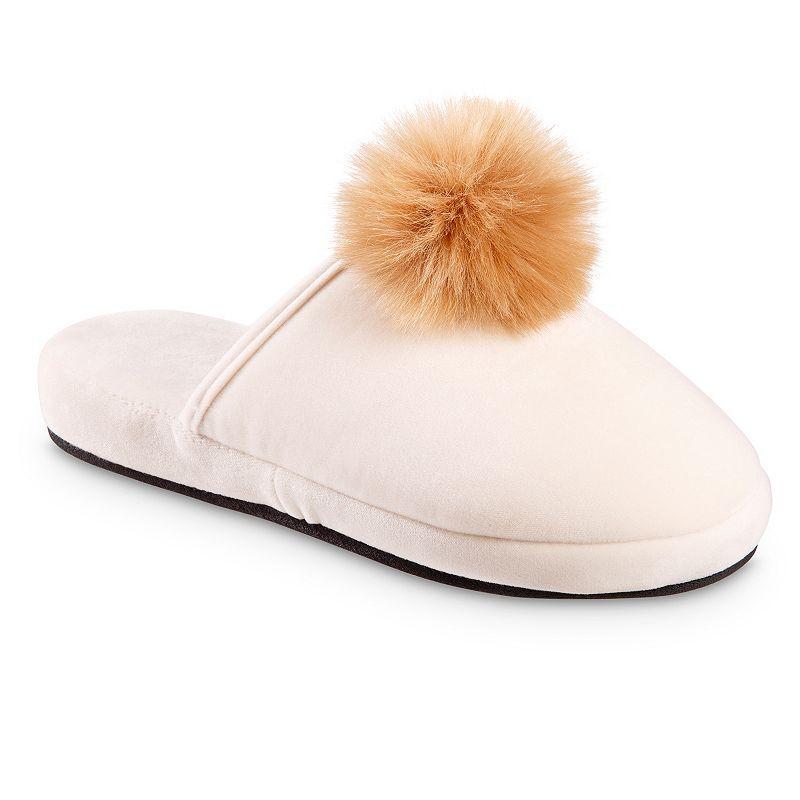 isotoner Velour Valerie Comfort Womens Slippers Product Image