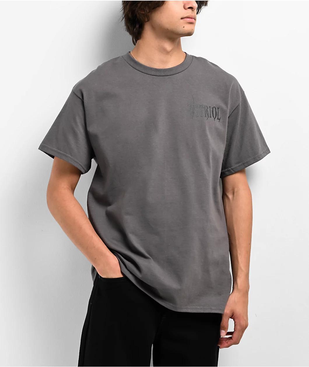 Vitriol Sacrifice Charcoal T-Shirt Product Image