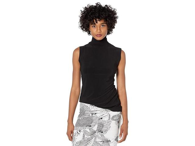 Slim Fit Sleeveless Turtle Top Product Image