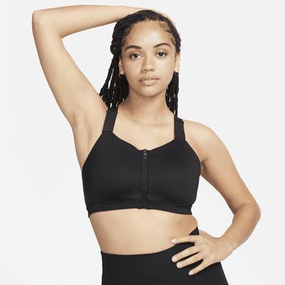 Nike Alpha Women's High-Support Padded Zip-Front Sports Bra Product Image