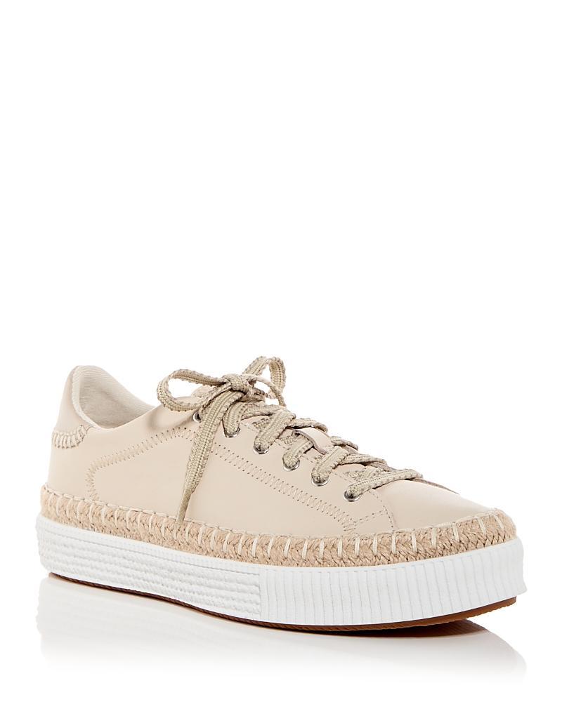 Chloe Womens Telma Low Top Lace Up Sneakers Product Image