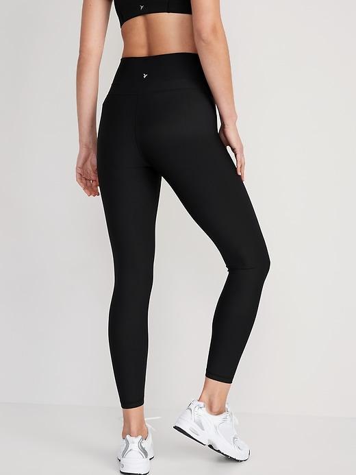 High-Waisted PowerSoft 7/8 Leggings Product Image