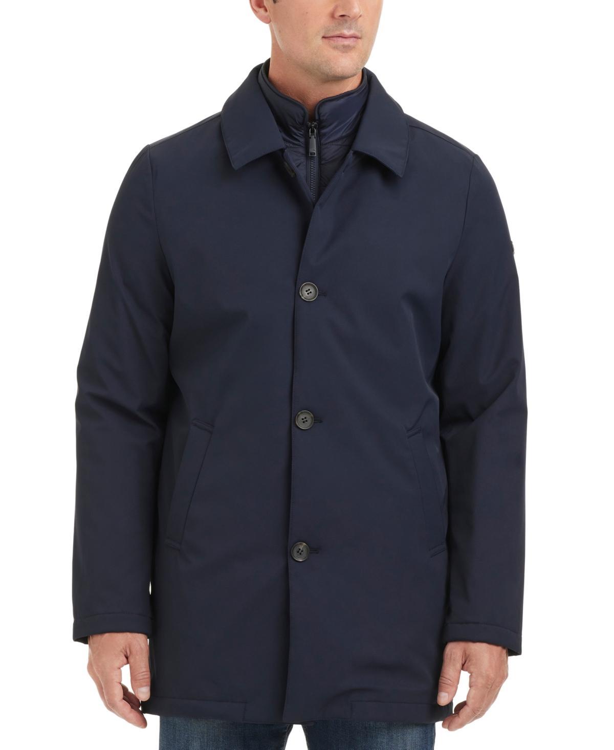 Vince Camuto Mens Refined Rain Coat with Bib Back Product Image