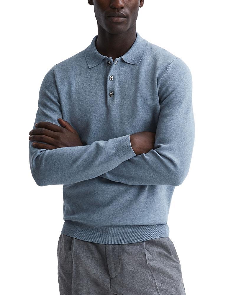 Mens Sharp Long-Sleeve Polo Product Image