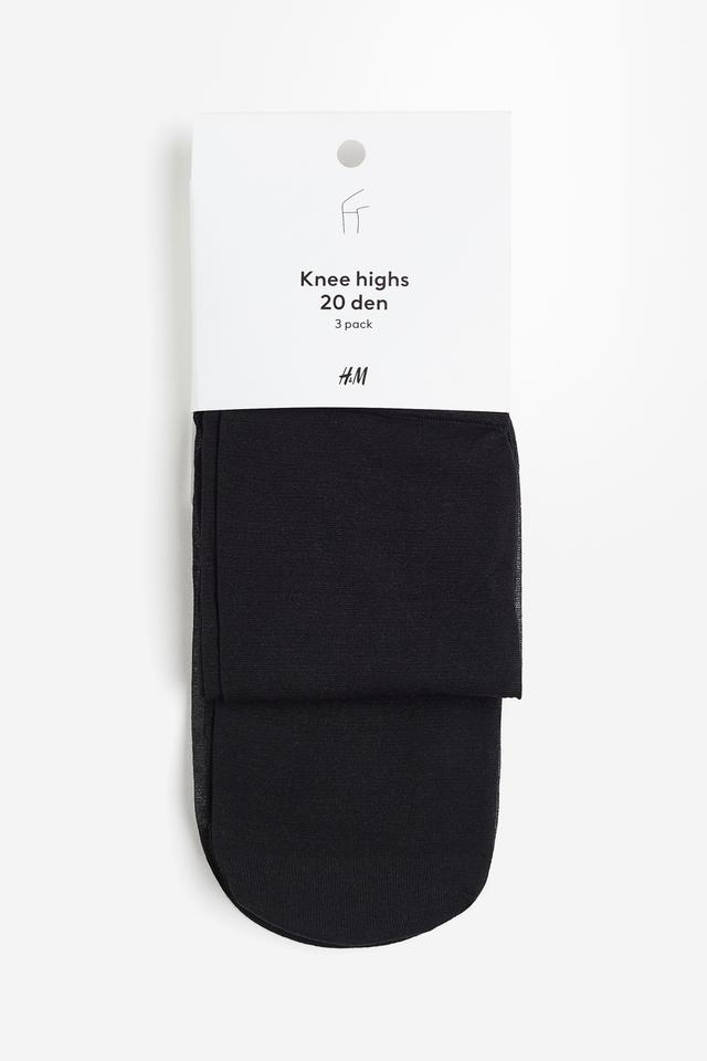 3-pack Knee Socks Product Image