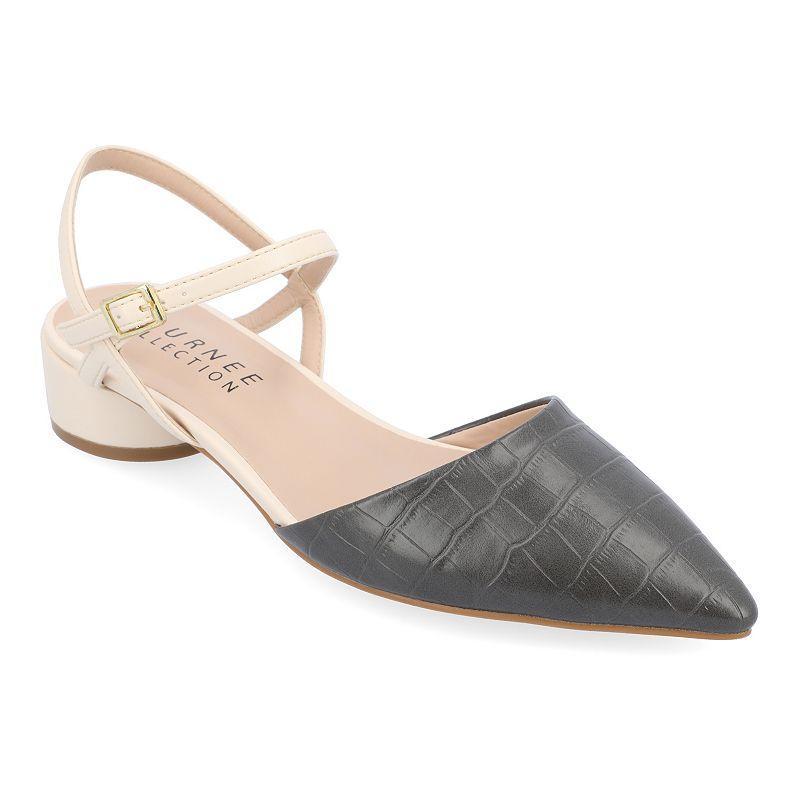 Journee Collection Brynn Womens Dressy Pumps Grey Product Image