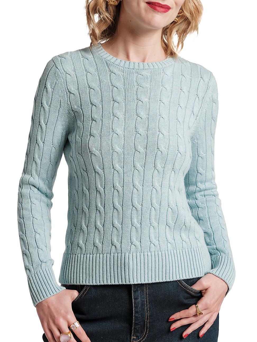 Womens Ricky Cable-Knit Sweater Product Image