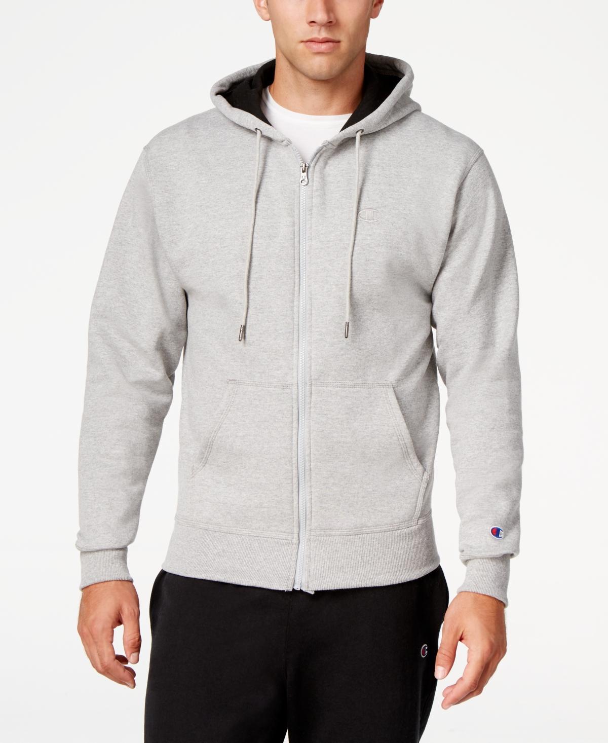 Champion Powerblend(r) Fleece Full Zip Hoodie Men's Sweatshirt Product Image