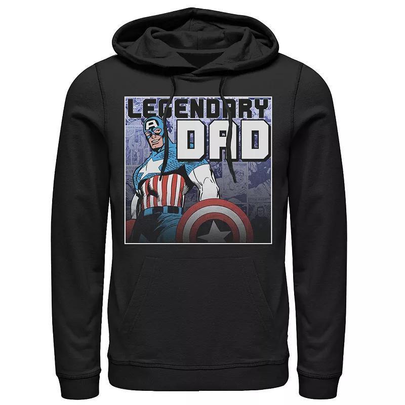 Mens Marvel Captain America Fathers Day Legend Hoodie Product Image