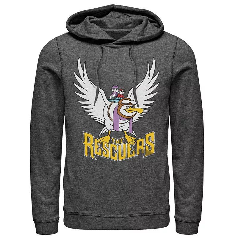 Disneys The Rescuers Orville Mens Ready For Flight Hoodie Grey Heather Product Image