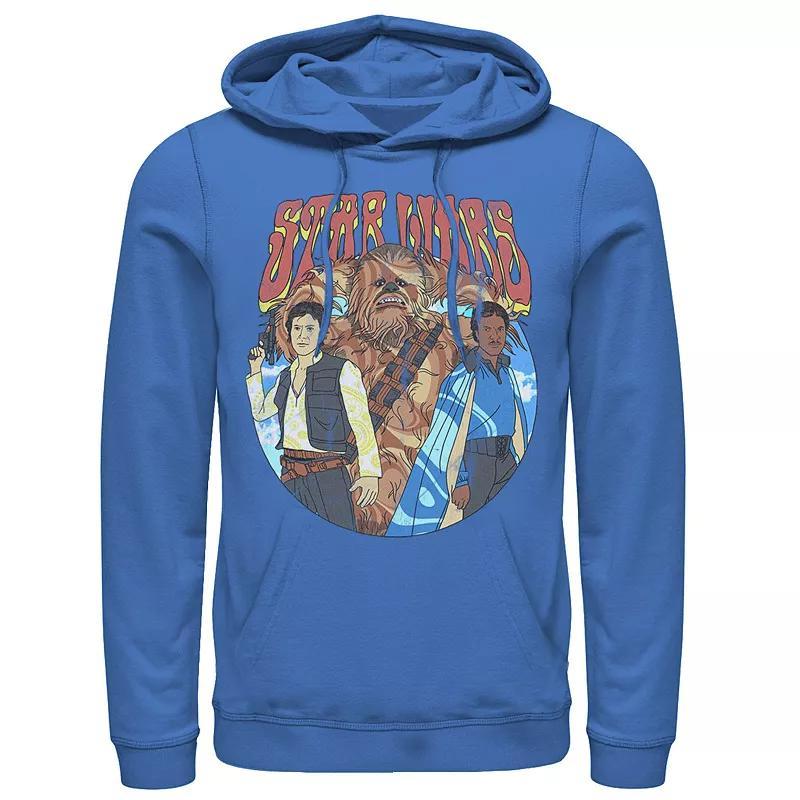 Mens The Legend Of Zelda Elements Logo Hoodie Med Blue Product Image