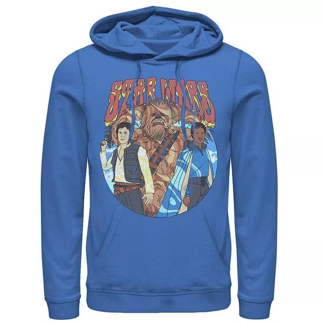 Mens The Legend Of Zelda Elements Logo Hoodie Med Blue Product Image