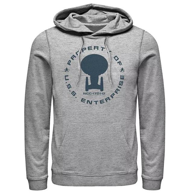 Disneys Aladdin Mens Magic Lamp Graphic Hoodie Athletic Grey Product Image