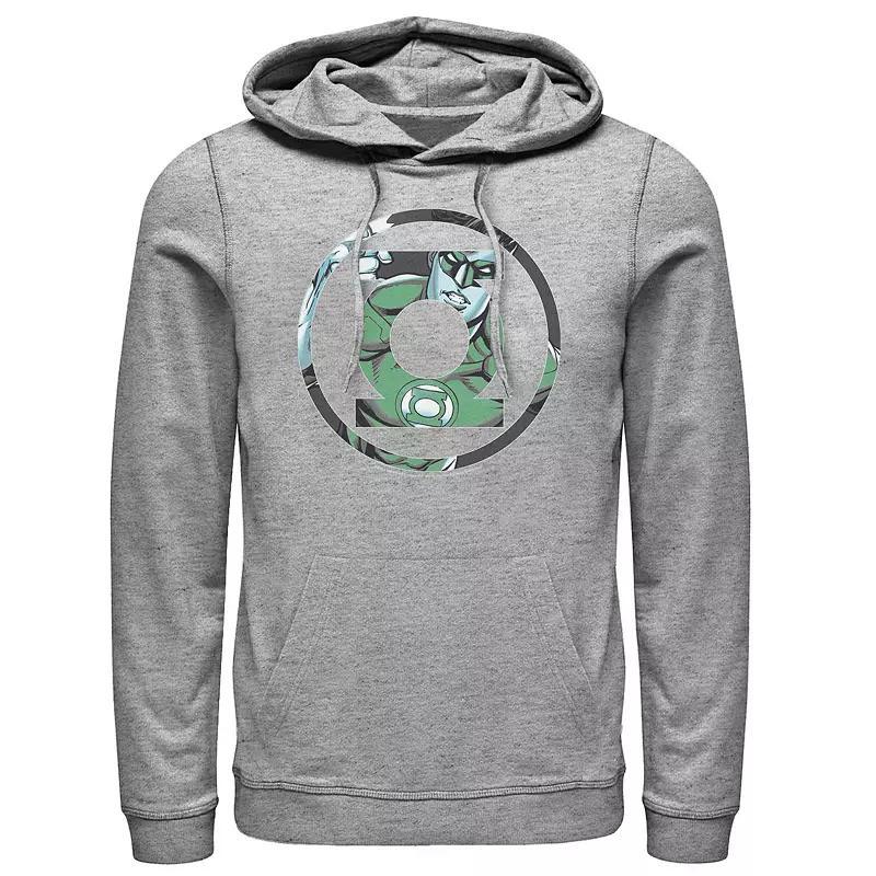 Disneys Aladdin Mens Magic Lamp Graphic Hoodie Athletic Grey Product Image