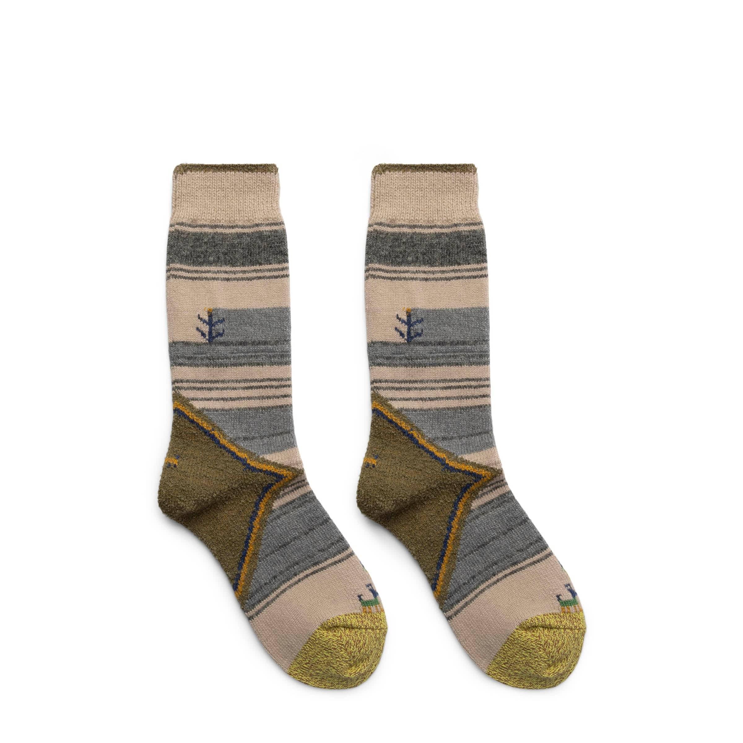 96 YARNS WOOL GABBEH HEEL SOCKS Male Product Image