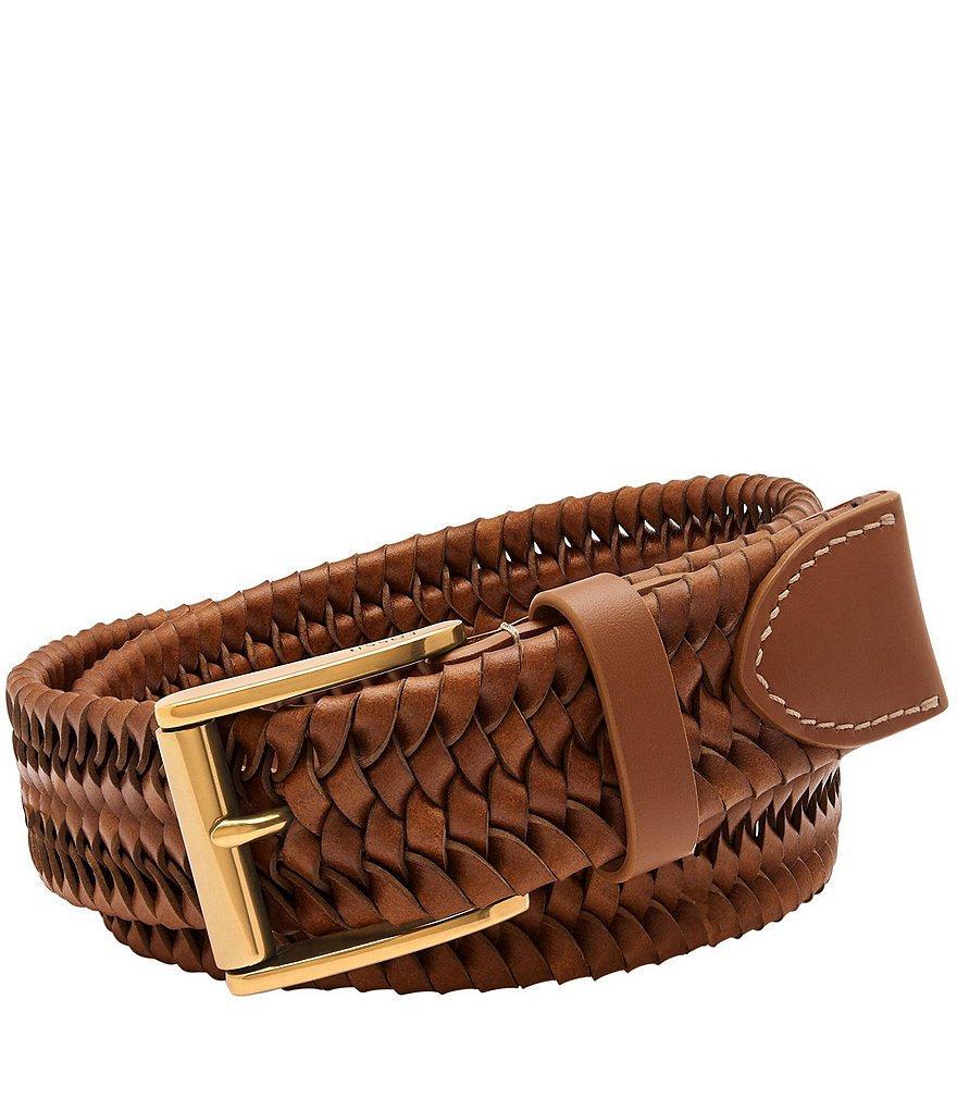 Fossil Rhett Stretch Braided Dress Belt Product Image