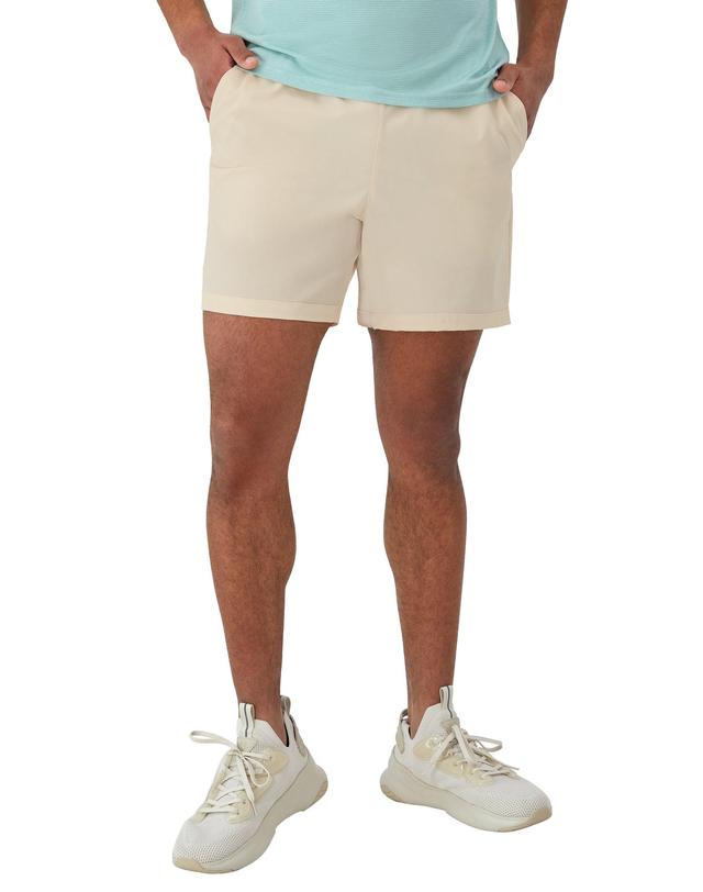 Mens All-Purpose Shorts, Arch Champion Logo, 6 Fresh Skin Tan/Arctic Cold Beige M Product Image