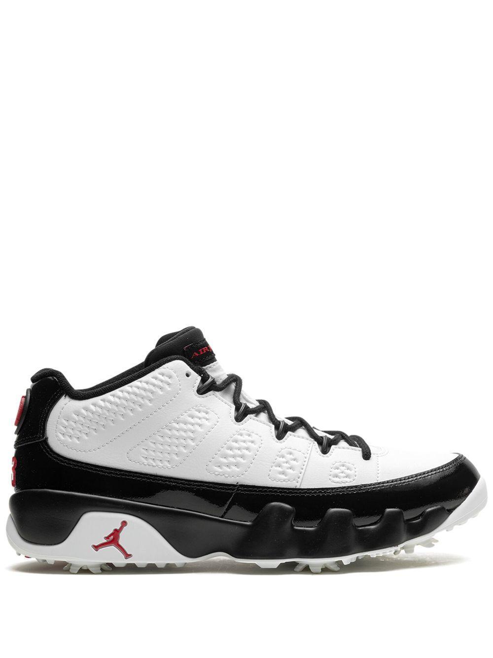 JORDAN Men's Air  9 G Golf Shoes In White Product Image