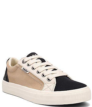 Taos Footwear Plim Soul Color Block Canvas Sneakers Product Image