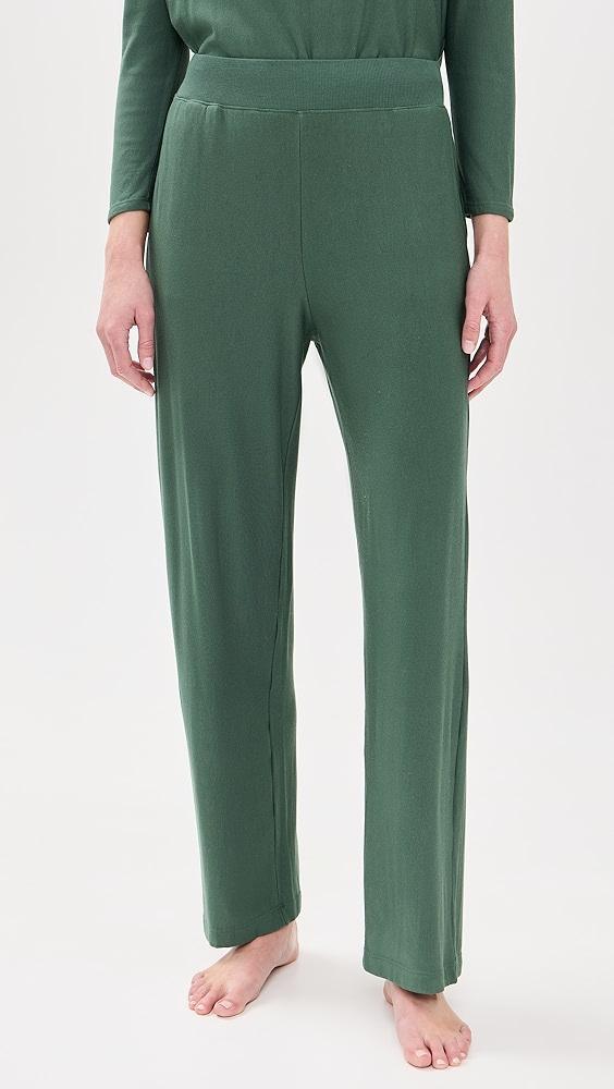 Eberjey Softest Sweats Straight Pants | Shopbop Product Image