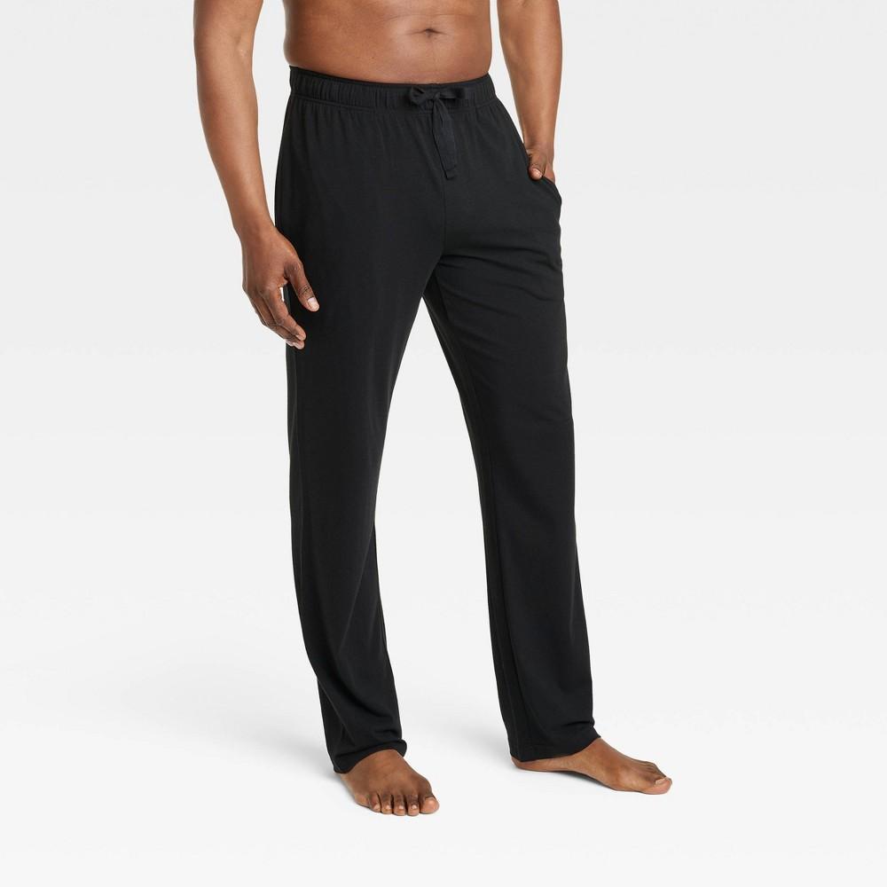 Mens Big & Tall Cotton Modal Knit Pajama Pants - Goodfellow & Co Product Image