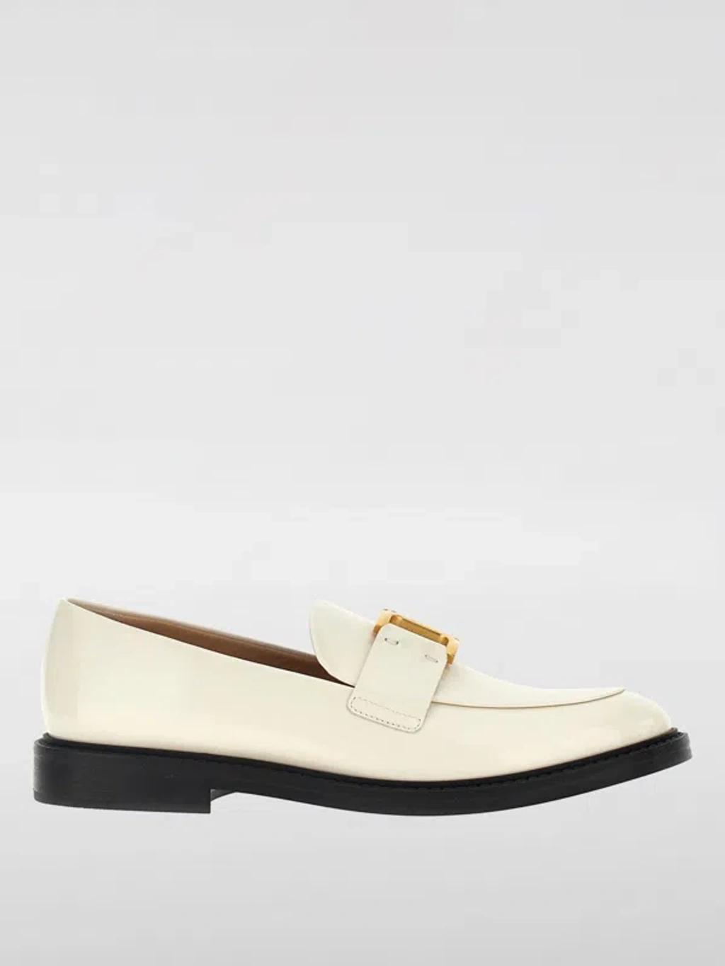 White Marcie Loafers Product Image