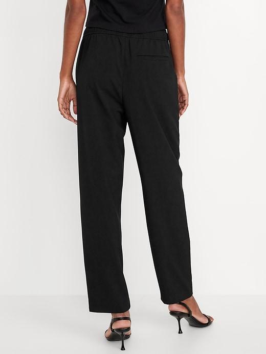 High-Waisted Billie Straight Trouser Product Image