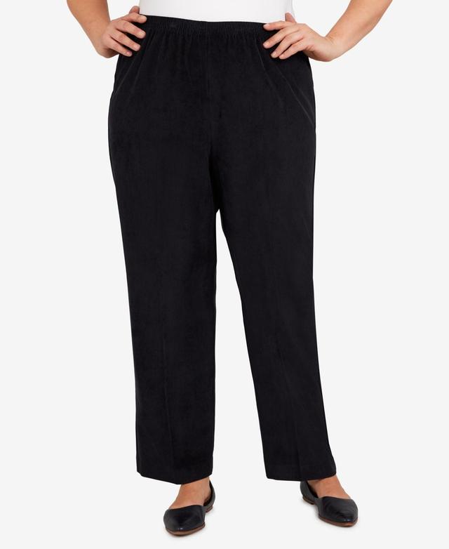 Plus Size Alfred Dunner Classics Pull-On Straight-Leg Pants, Womens Product Image