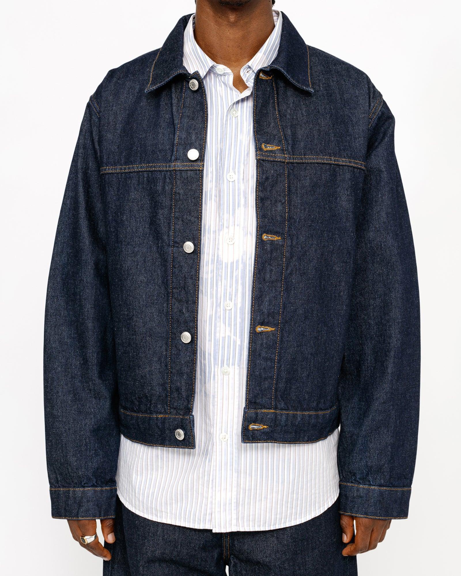 TRUCKER JACKET DENIM Male Product Image