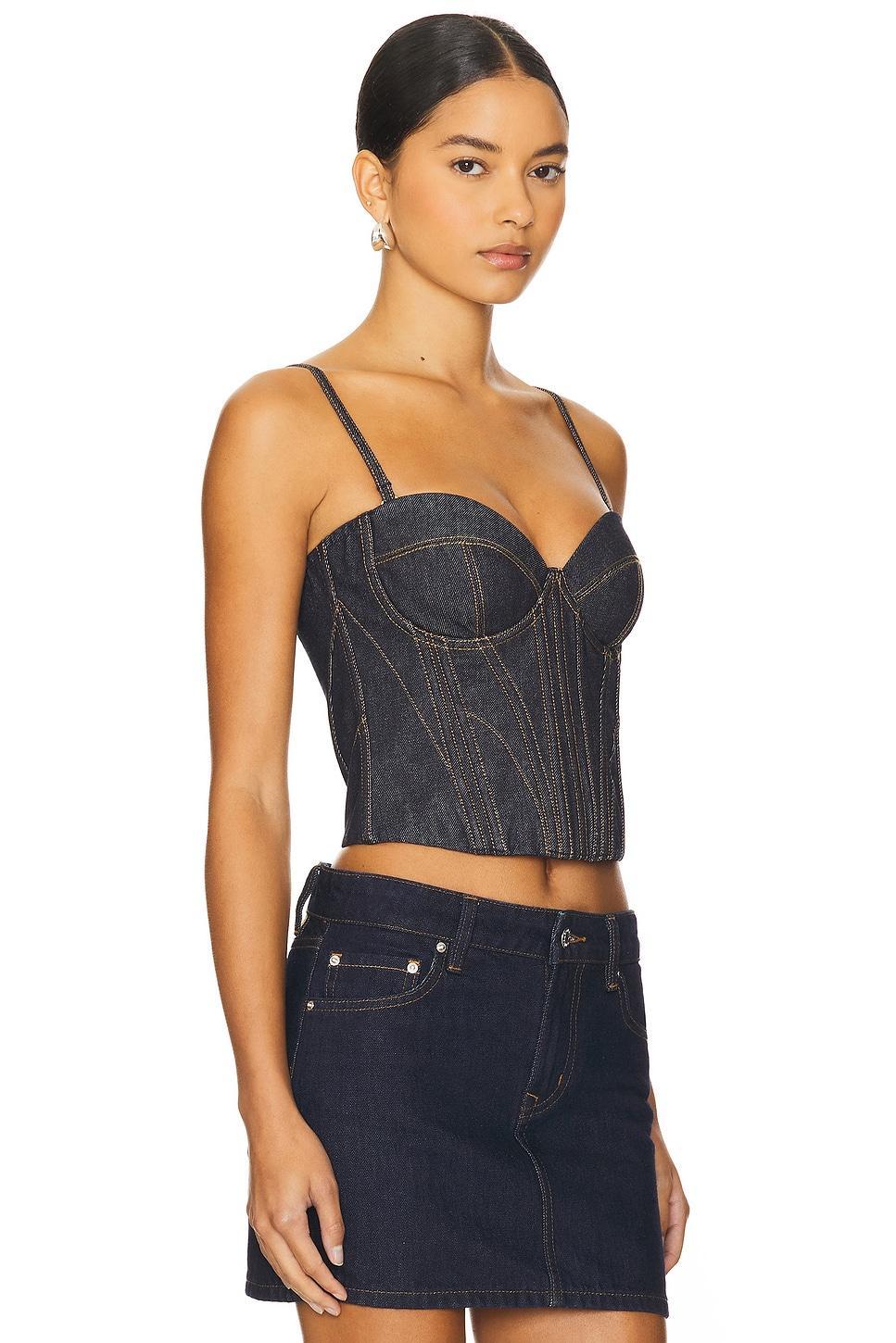 Denim Bustier fleur du mal Product Image