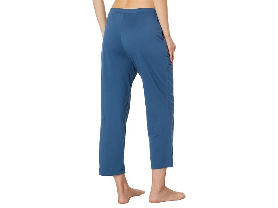 Skin Organic Pima Cotton Carlyn Crop Pants (Black) Women's Pajama Product Image