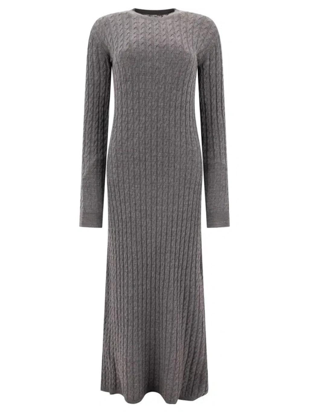 TOTÊME Toteme Dresses In Grey Product Image