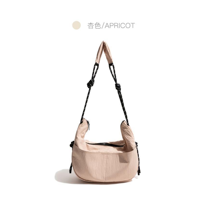 Plain Drawstring Crossbody Bag Product Image