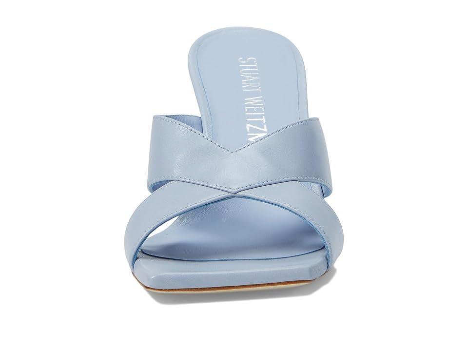 Stuart Weitzman Carmen 75 Slide (Cielo) Women's Sandals Product Image