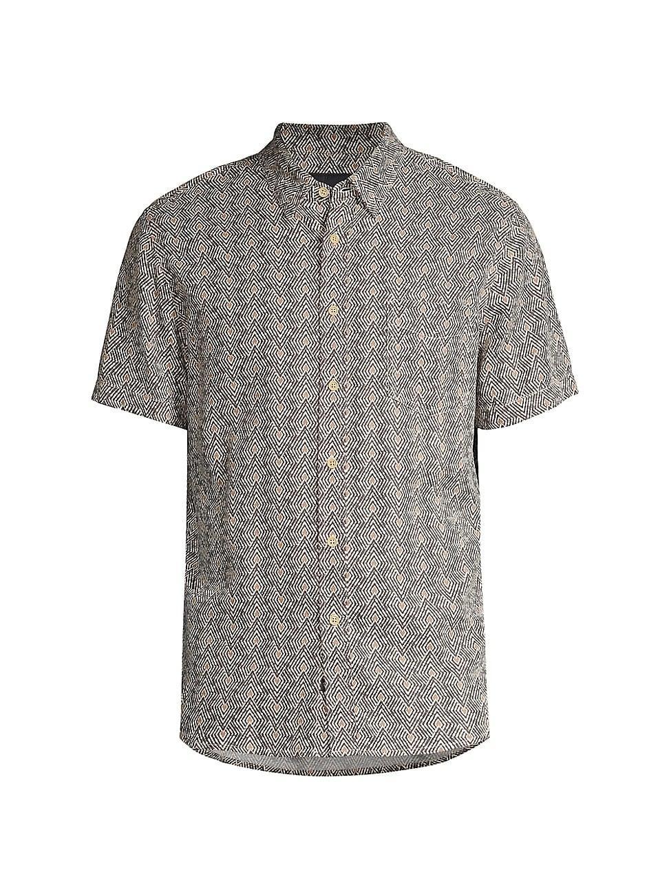 Mens Carson Linen-Blend Shirt Product Image