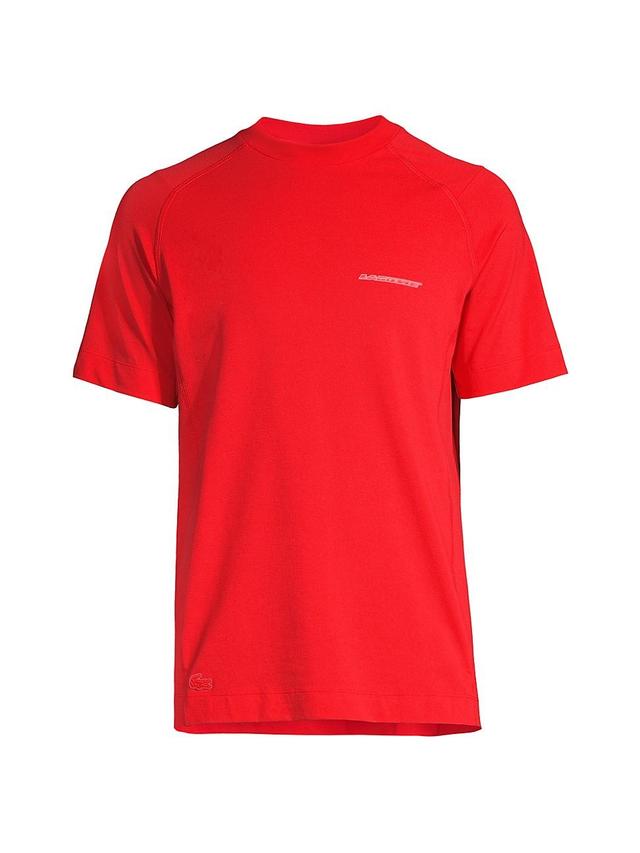 Mens Logo Slim-Fit Cotton Piqu T-Shirt Product Image