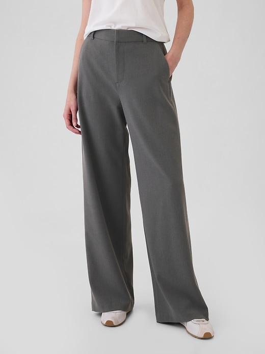 365 High Rise Brushed Twill Trousers Product Image