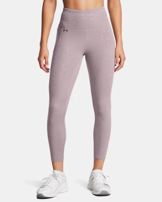 Women's UA Motion Gloss Printed Ankle Leggings Product Image