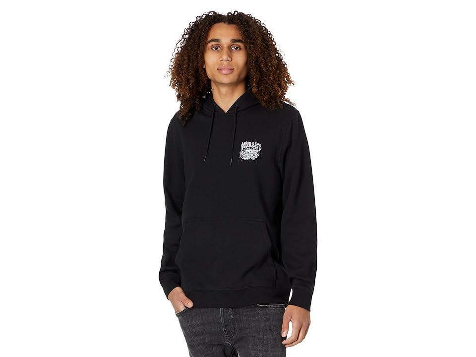 Hurley Elliot Dragon Fleece Pullover Hoodie Men's Clothing Product Image