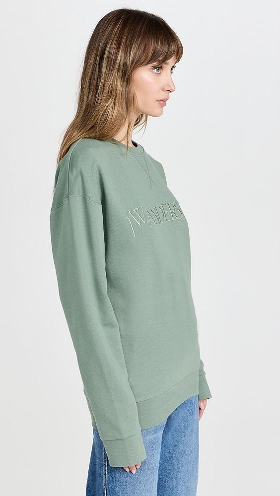 JW Anderson Logo Embroidery Sweatshirt | Shopbop Product Image