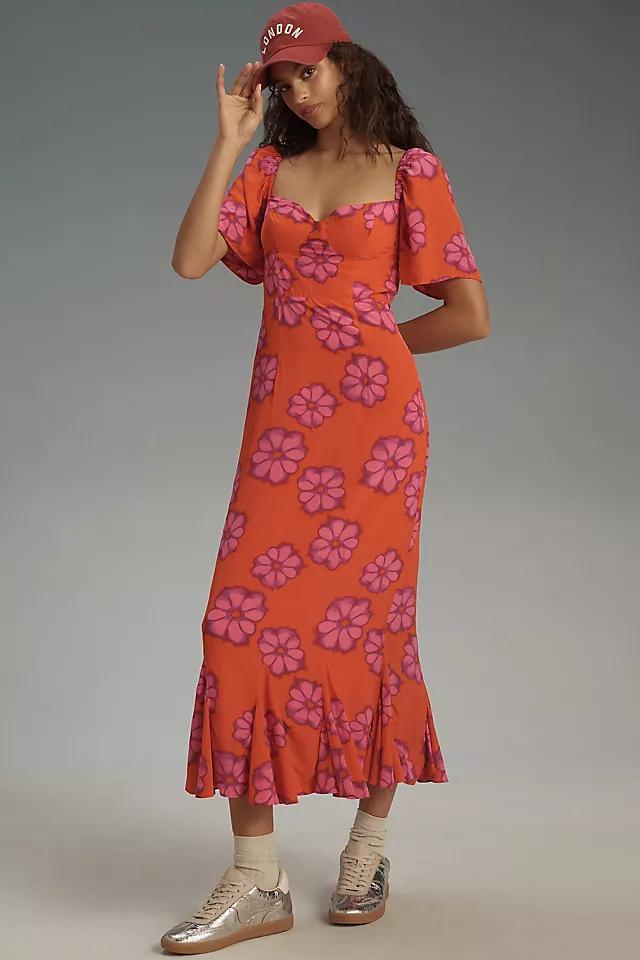 RHODE Ramona Midi Dress Product Image