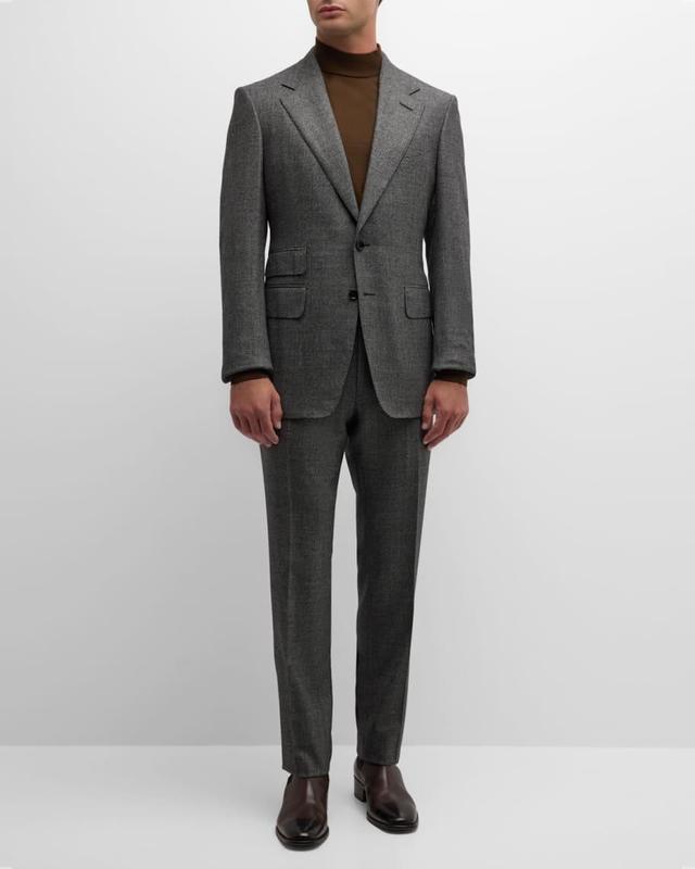 Men's Grand Sharkskin Shelton Suit Product Image