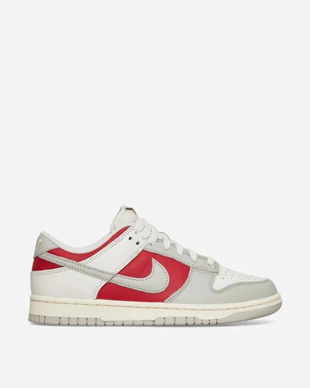 NIKE Dunk Low Retro Sneakers In Off White And Red Product Image