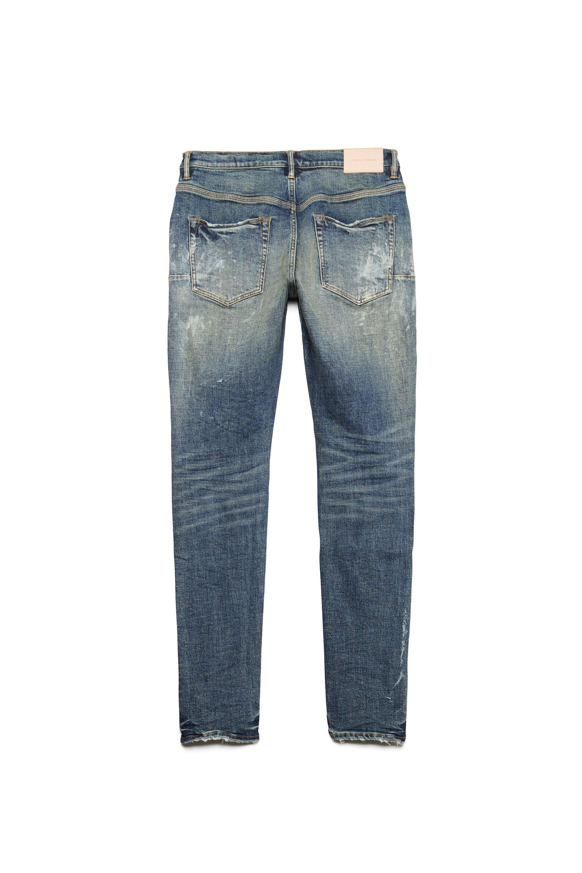 P002 MID RISE SLIM JEAN - Exclusive Indigo Hard Wax Blowout Male Product Image