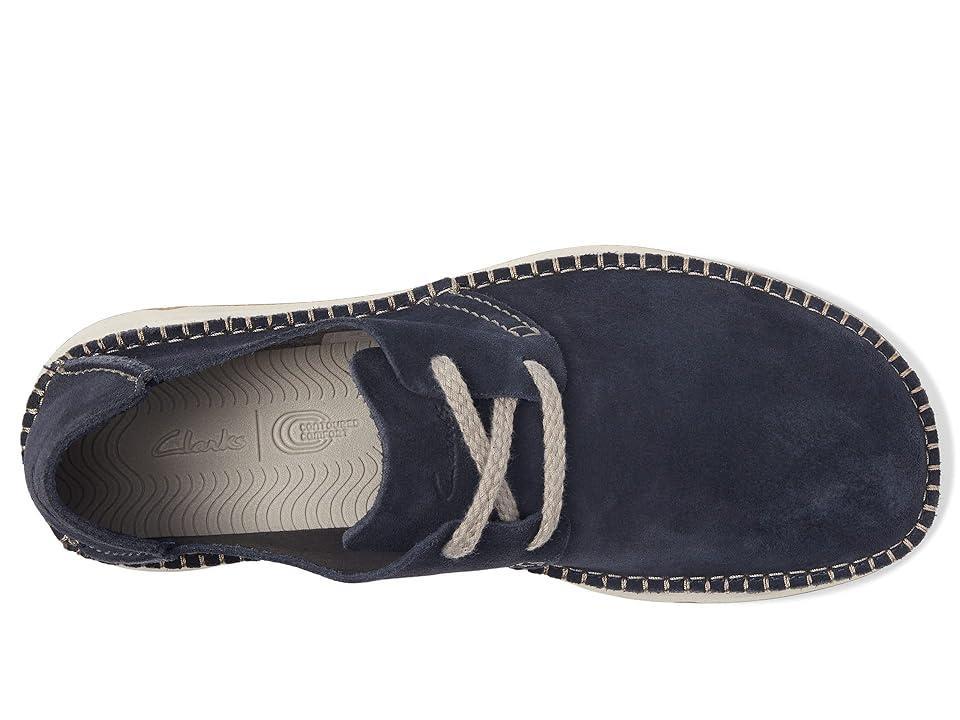 Clarks Gorsky Lace (Navy Suede) Men's Shoes Product Image