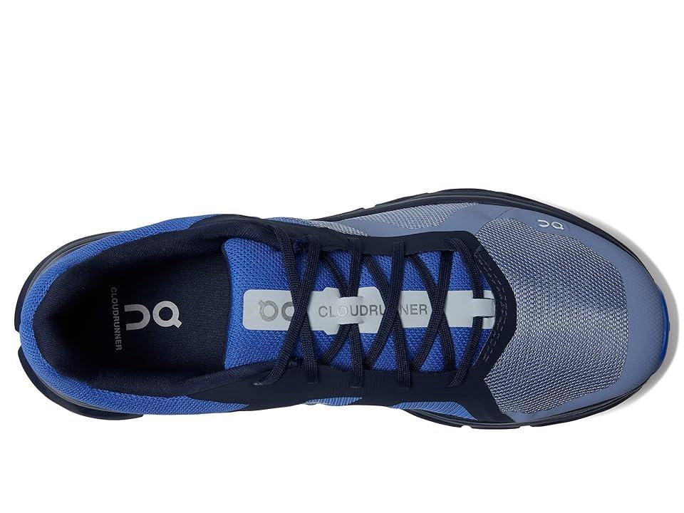 On Men's Cloudrunner (Shale/Cobalt) Men's Running Shoes Product Image