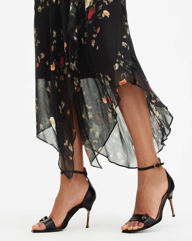 Charlotte Kora Floral Print Midi Slip Dress Product Image